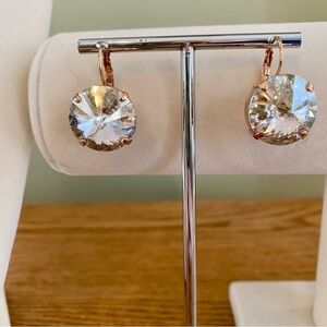 Karnas 2-Piece Mega-Size Earrings & Bracelet Set Swarovski Crystal